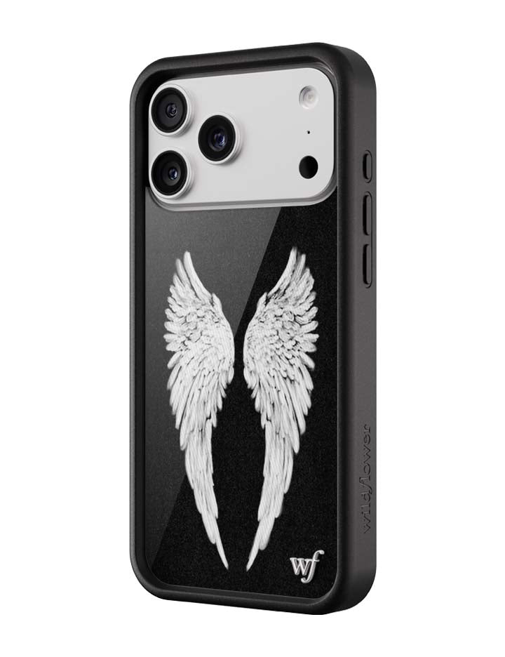 Angel Baby Black iPhone Case