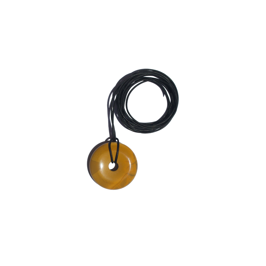 Baby Yellow Mookaite Medallion
