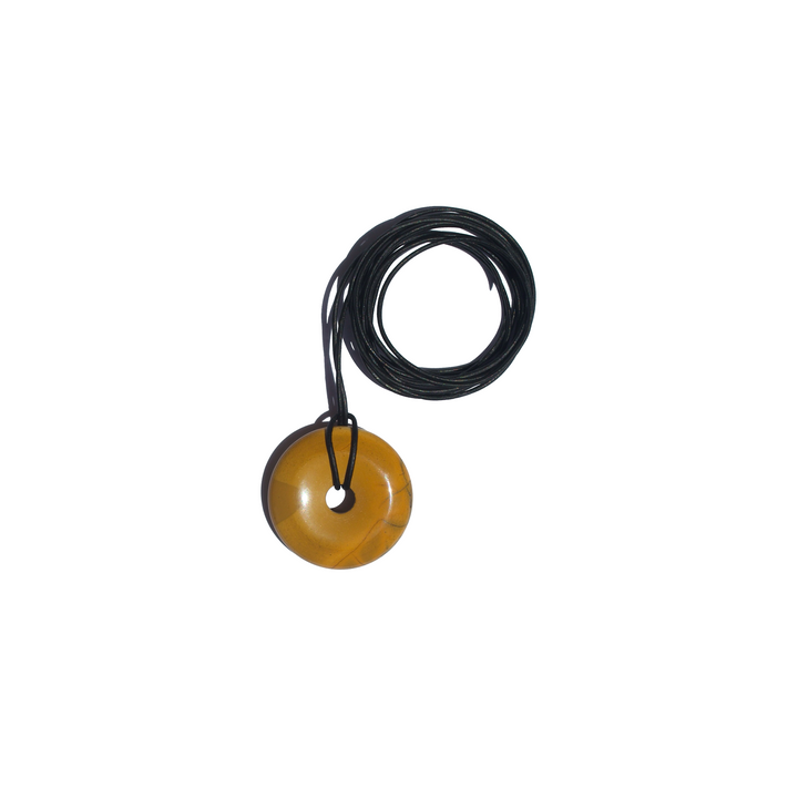 Baby Yellow Mookaite Medallion