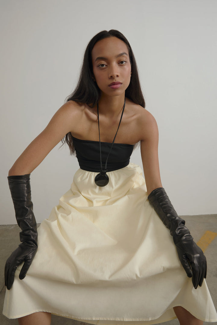 Leather Opera Gloves Ink
