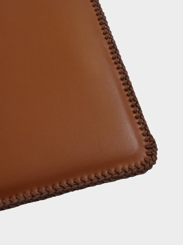 Laced Leather Ipad Sleeve