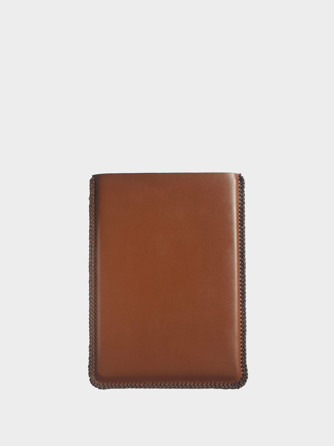 Laced Leather Laptop Sleeve