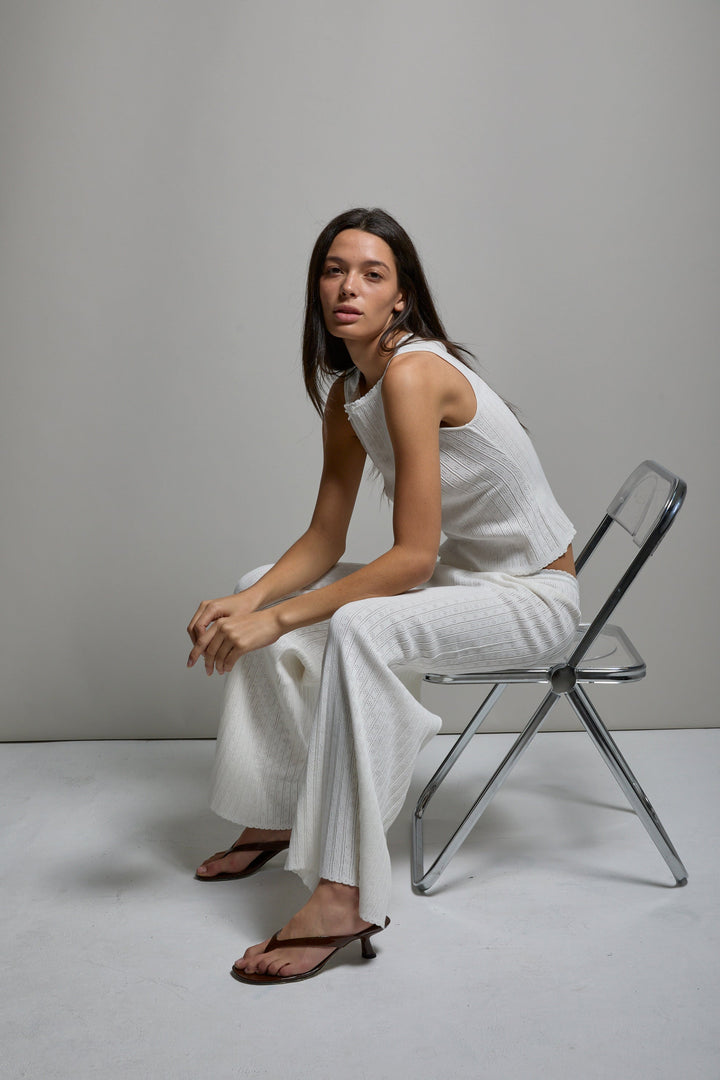 Paloma Pointelle Muscle Tank