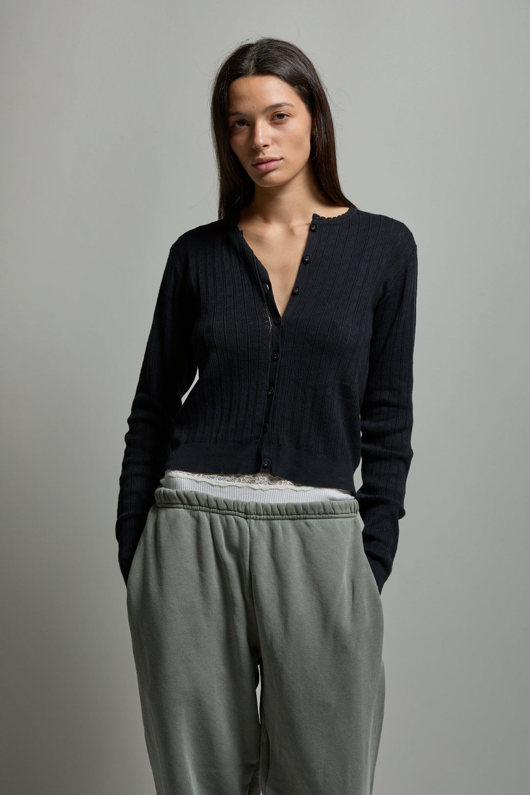 Paloma Pointelle Cardigan