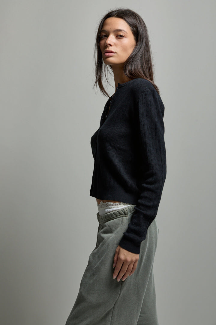 Paloma Pointelle Cardigan