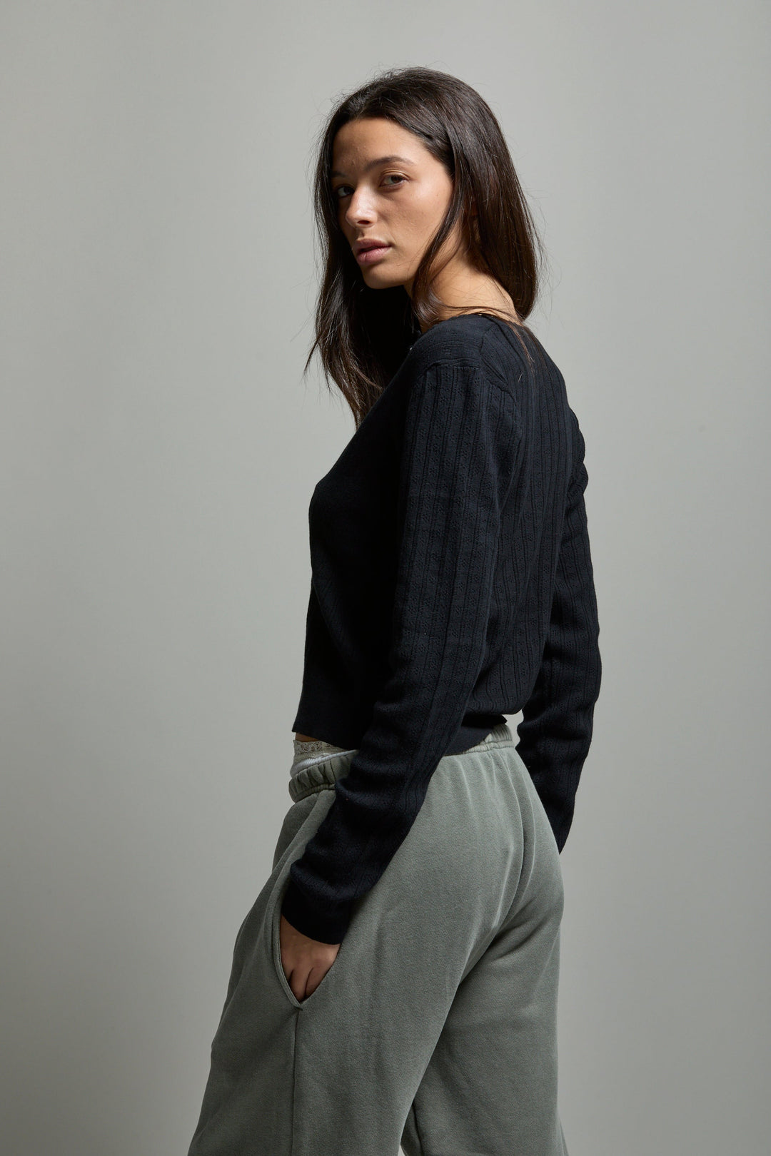 Paloma Pointelle Cardigan