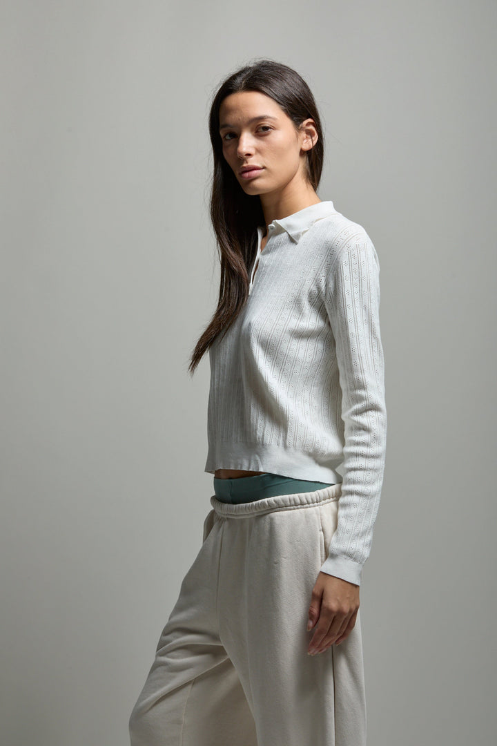Paloma Pointelle Polo