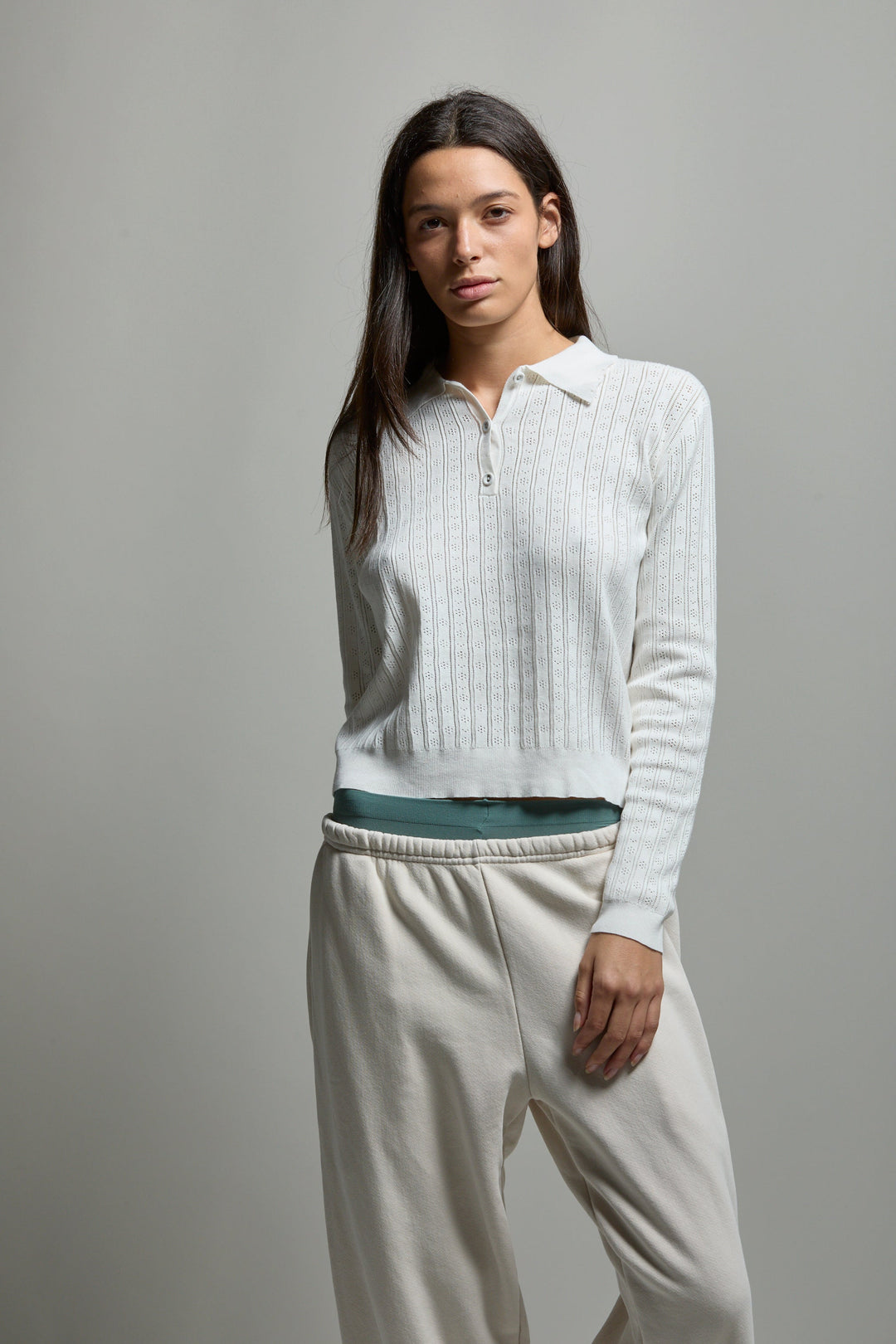 Paloma Pointelle Polo