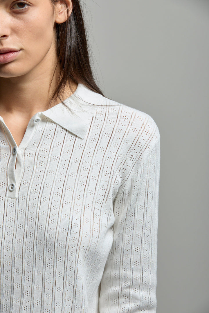Paloma Pointelle Polo