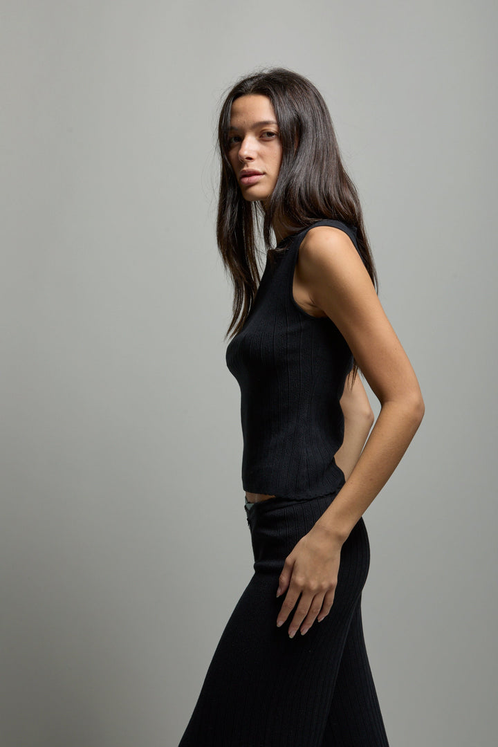 Paloma Pointelle Muscle Tank