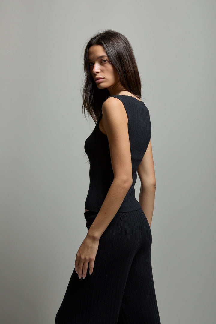 Paloma Pointelle Muscle Tank