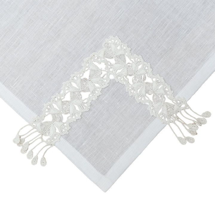 Hand Crochet Napkins, Set of 4