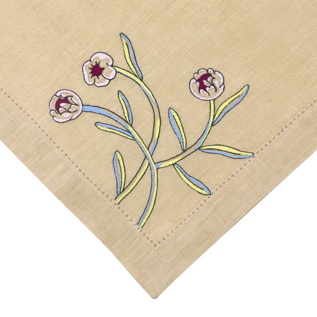 Floral Fresco Napkins, Set of 4