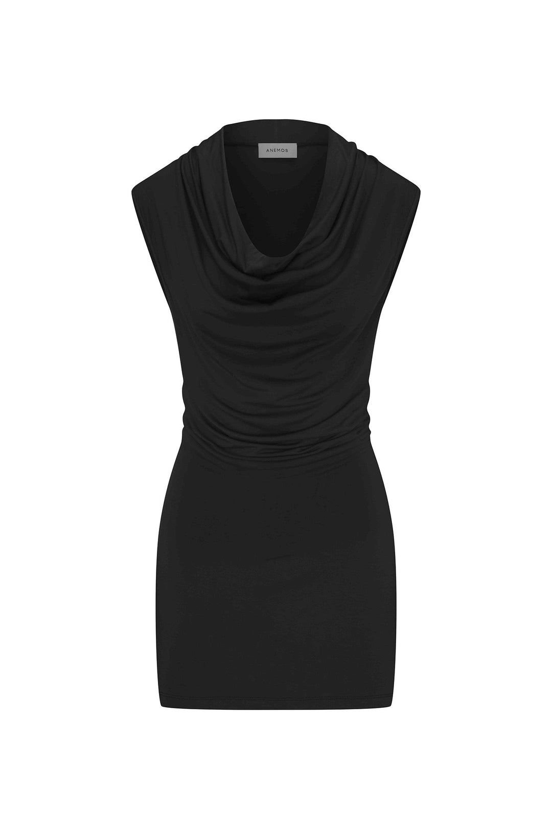 Cowl Neck Mini Dress