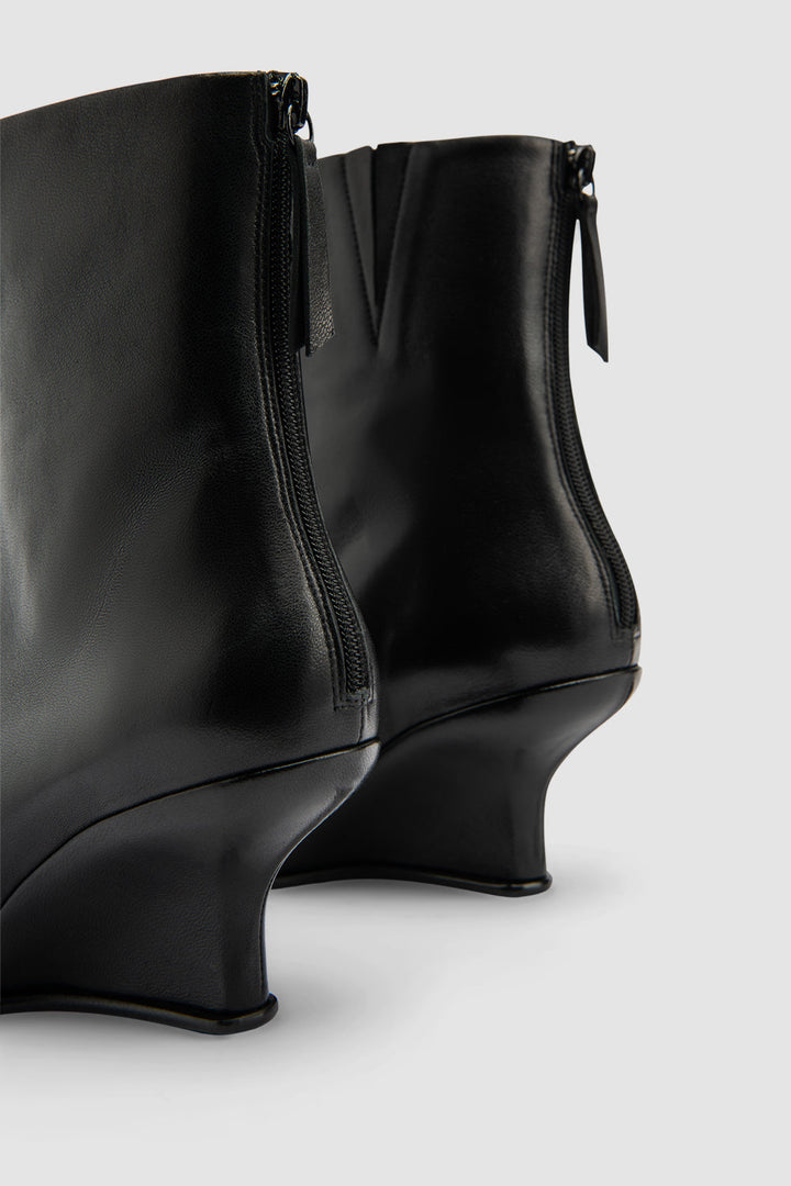 Caroo Ankle Boot Leather Ankle Boot
