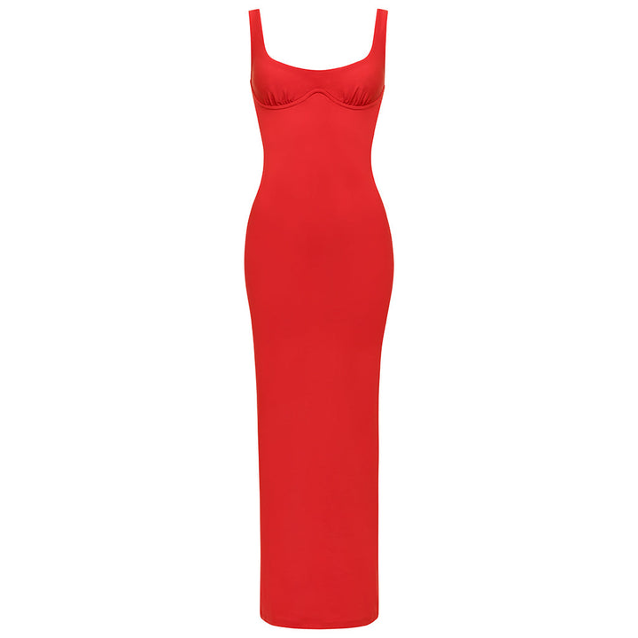 Cherry Kaia Long Dress