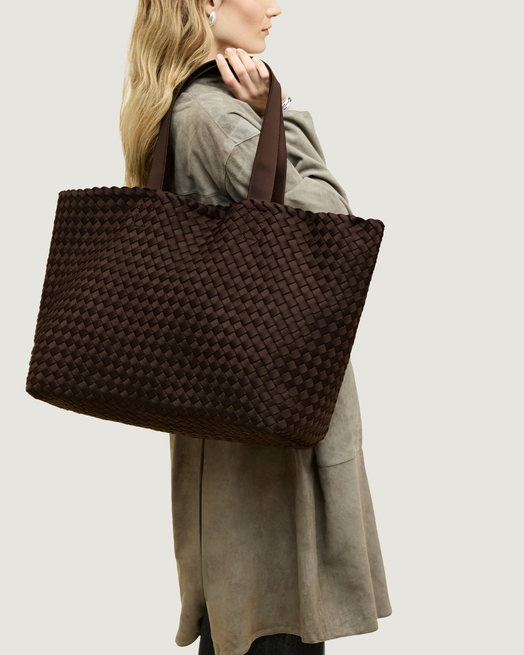 Como Large Tote Chocolate