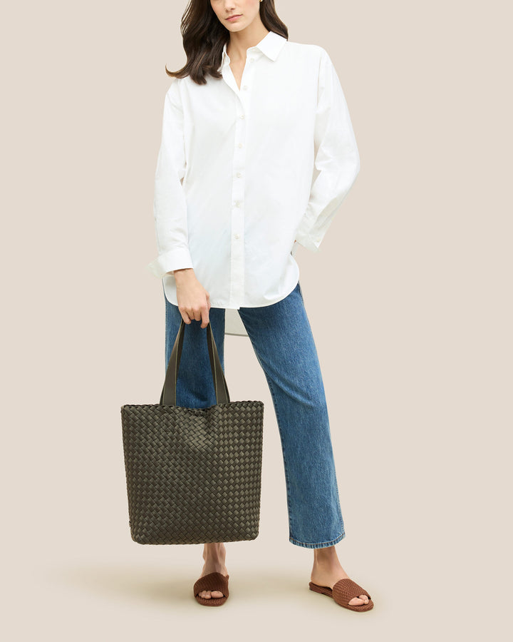 Como Shopper Tote Olive