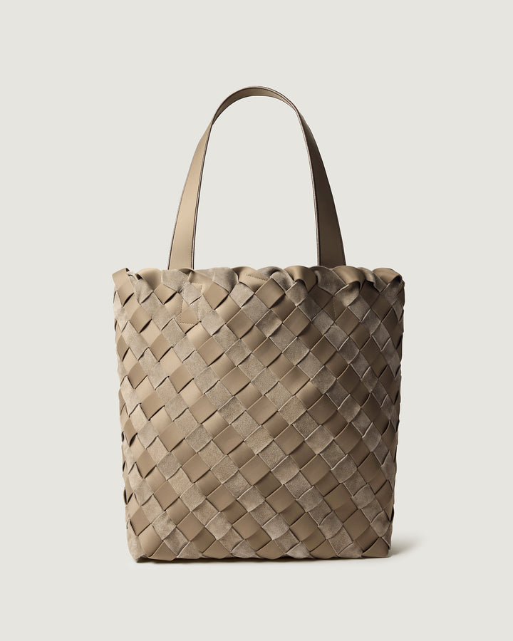 Como Shopper Tote Suede &amp; Neoprene Bluff
