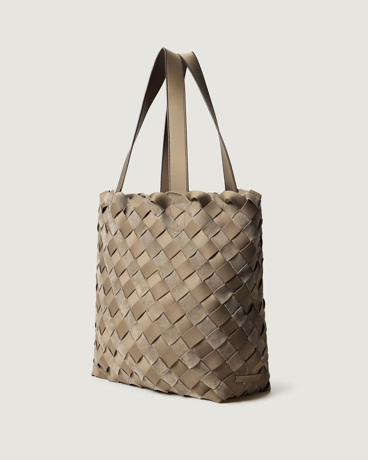 Como Shopper Tote Suede &amp; Neoprene Bluff