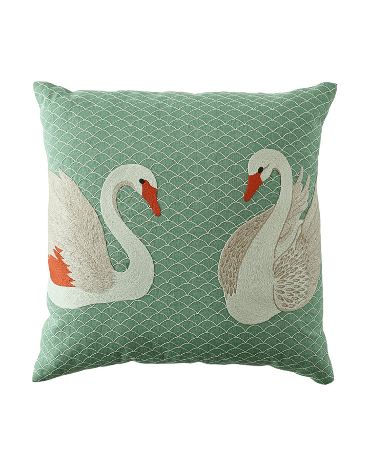 Swan Pillow Cover