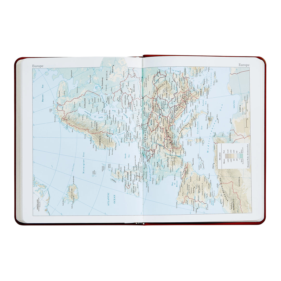 2026 Desk Diary Red