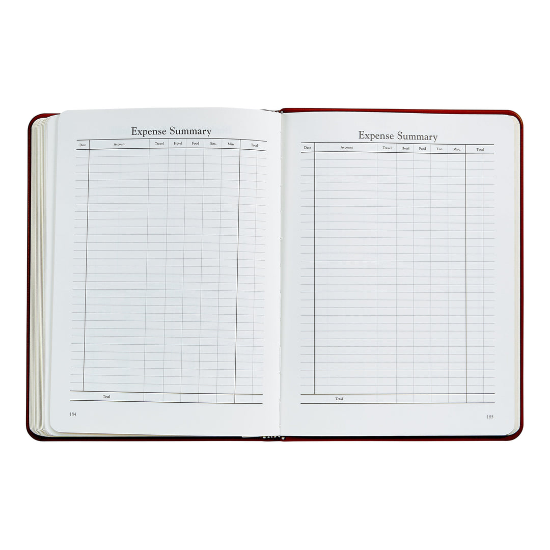 2026 Desk Diary Red