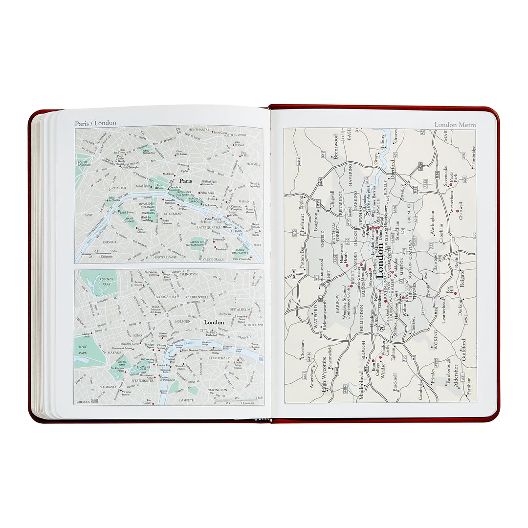 2026 Desk Diary Red