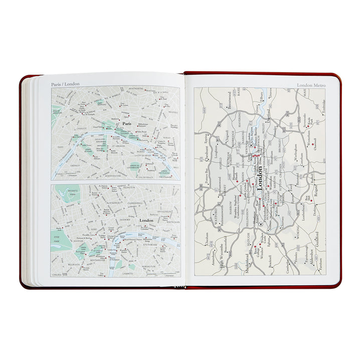 2026 Desk Diary Red