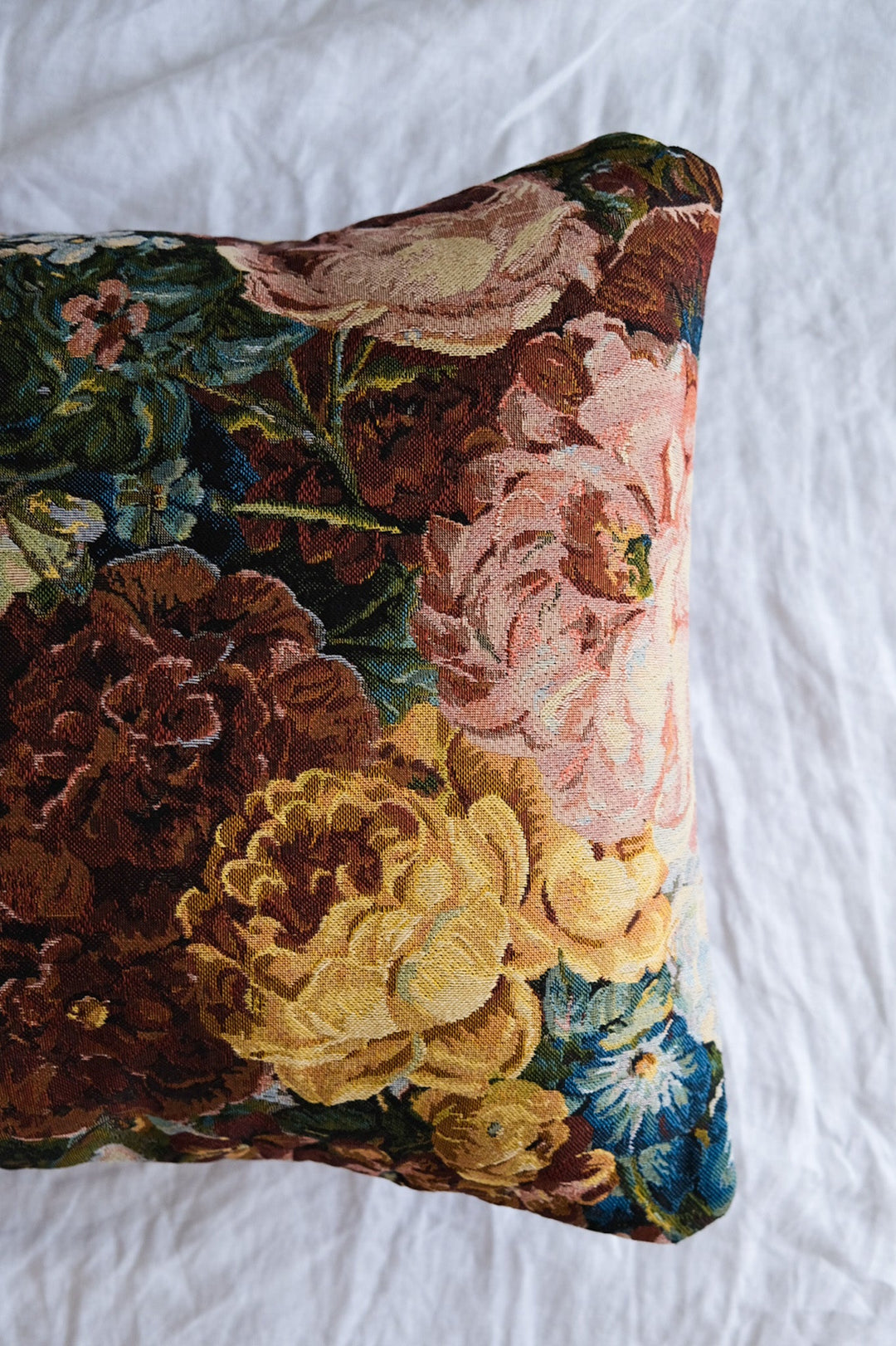 Rosalie Reversible Tapestry Pillow