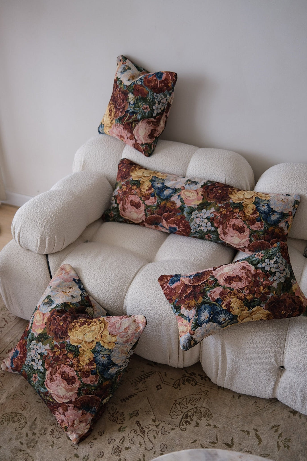 Rosalie Reversible Tapestry Long Lumbar