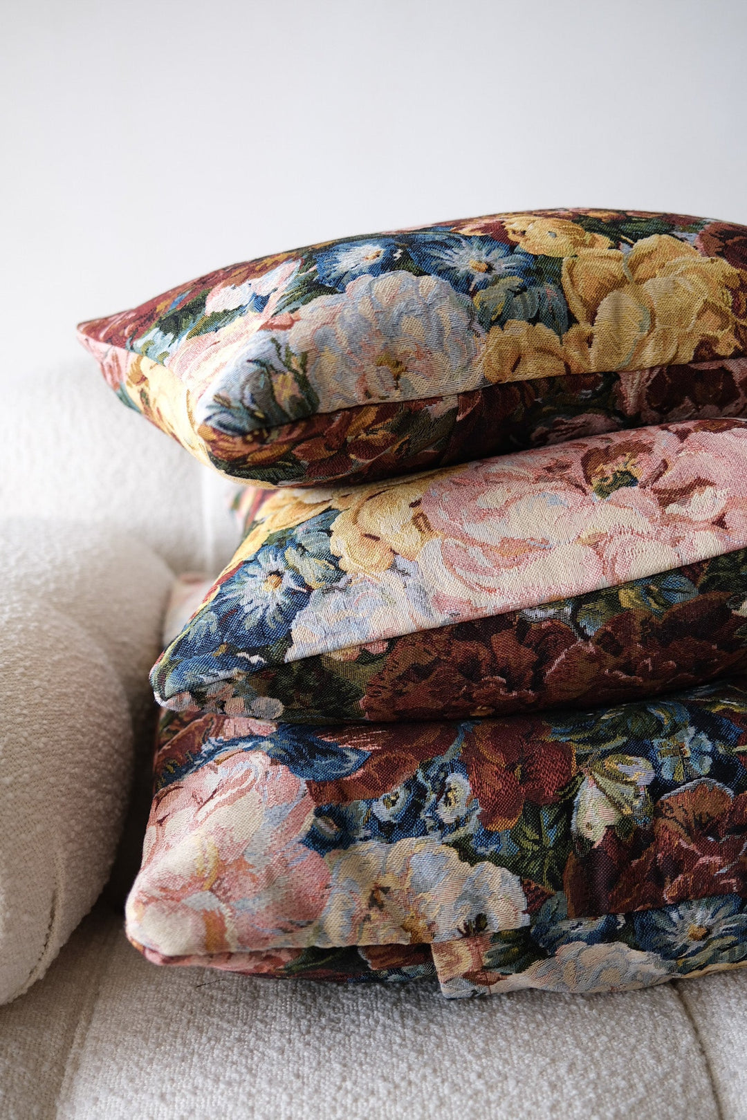 Rosalie Reversible Tapestry Pillow