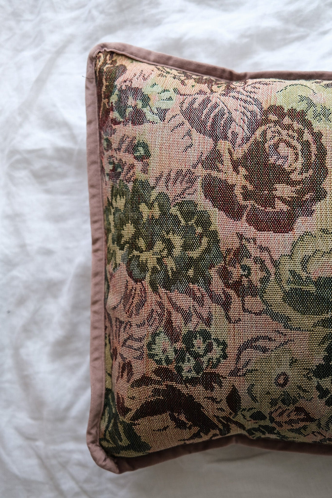 Rosalie Reversible Tapestry Pillow