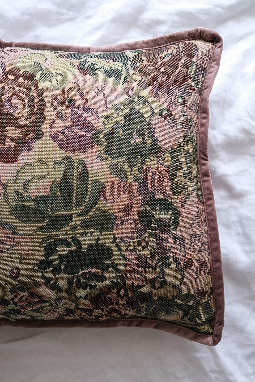 Rosalie Reversible Tapestry Pillow