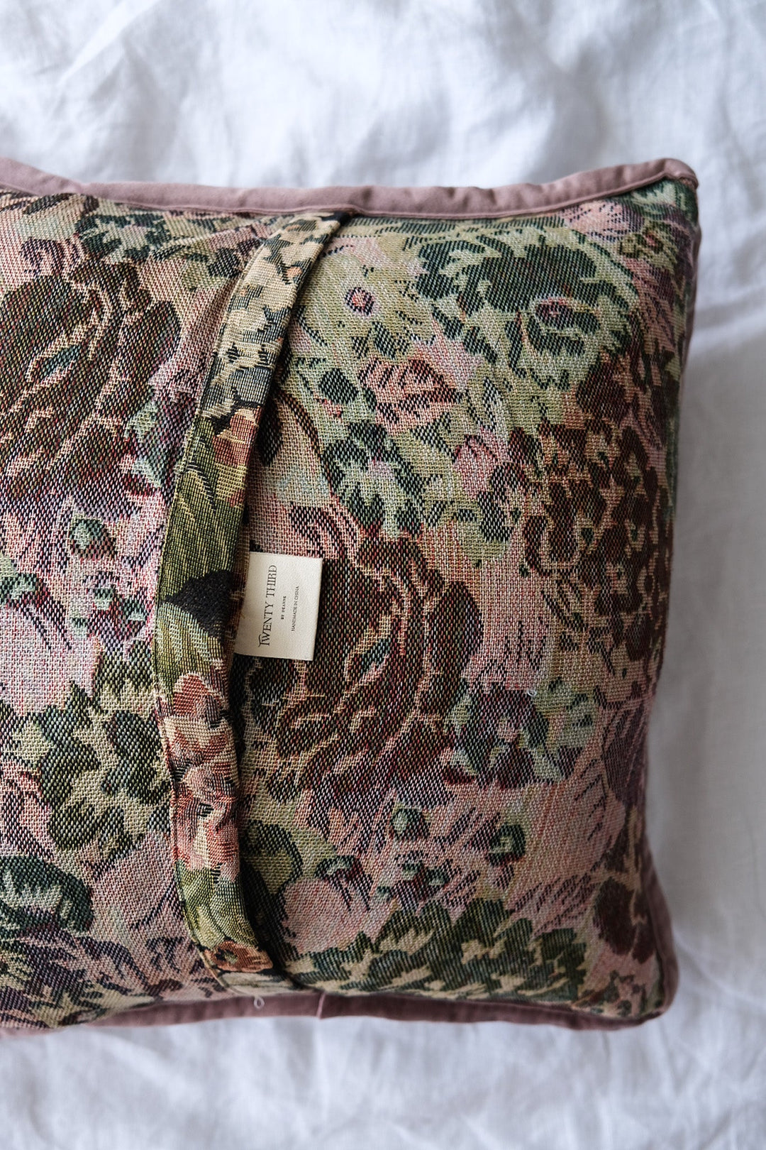 Rosalie Reversible Tapestry Pillow