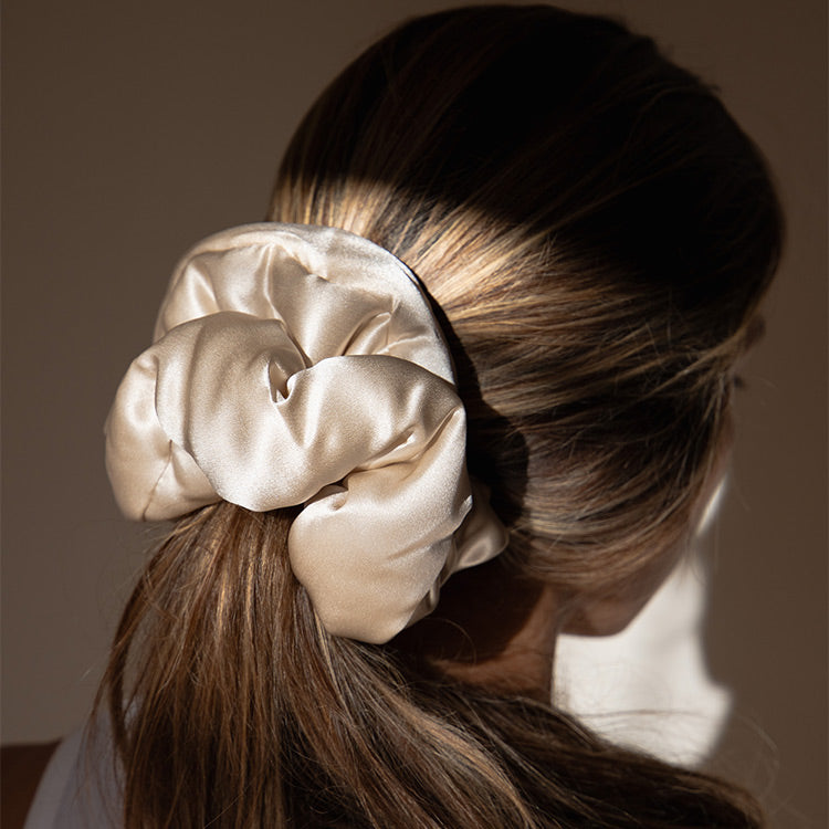 Pillow Scrunchie Dusty Gold