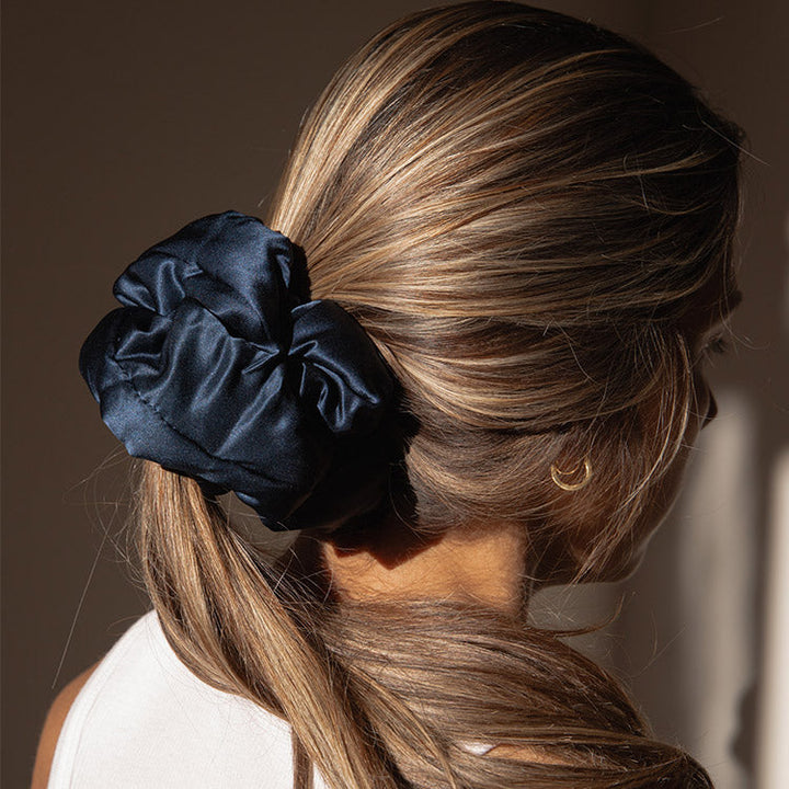 Pillow Scrunchie Midnight Blue