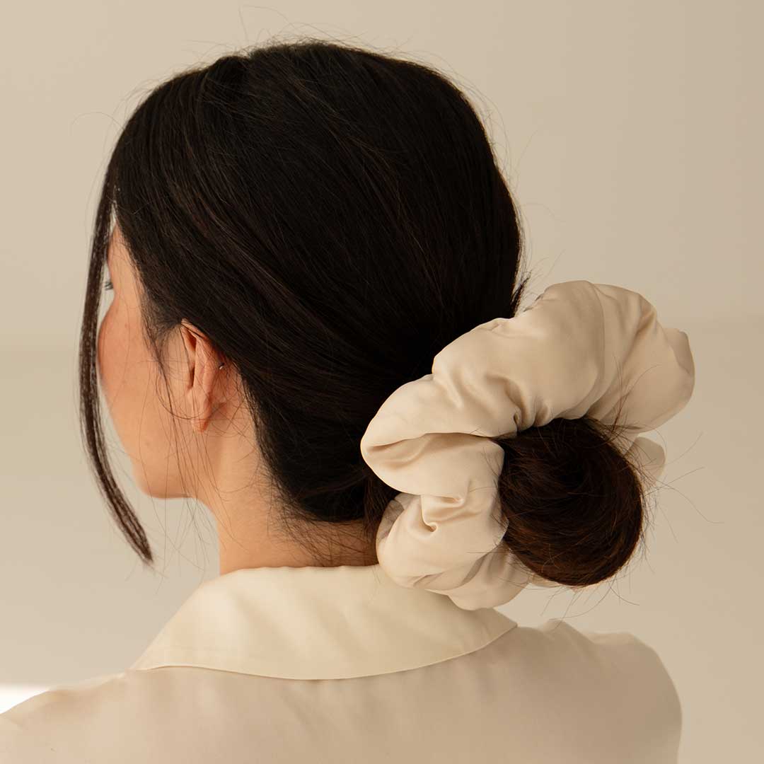 Pillow Scrunchie Dusty Gold