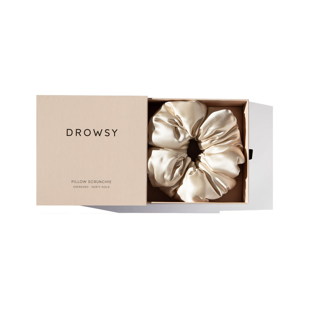 Pillow Scrunchie Dusty Gold