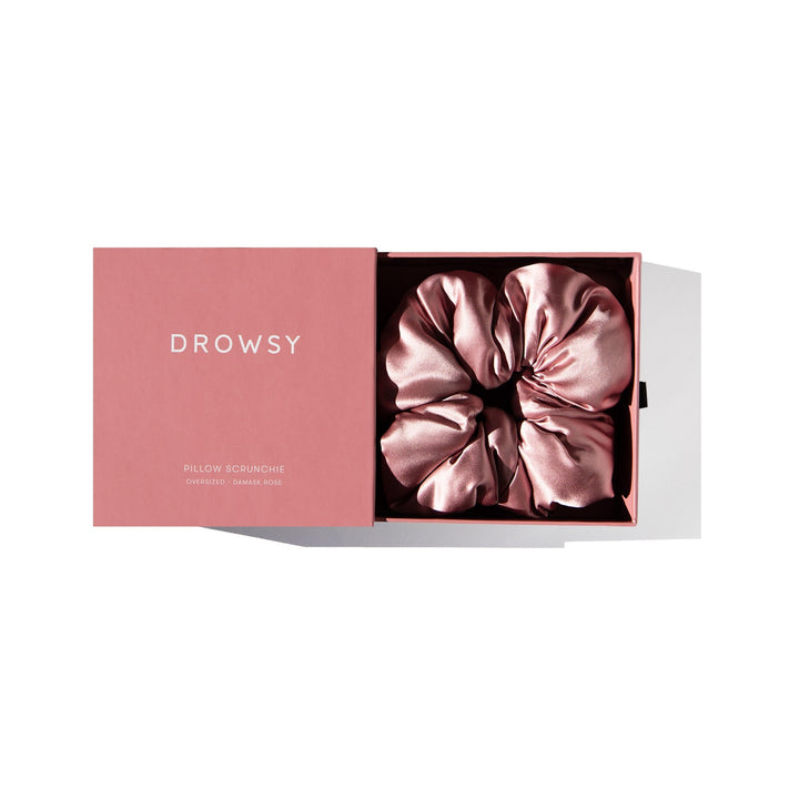 Pillow Scrunchie Damask Rose