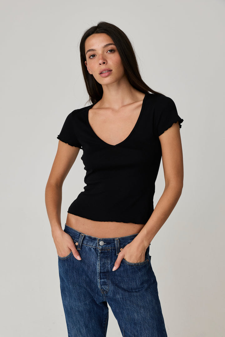 Vicki V-Neck Tee