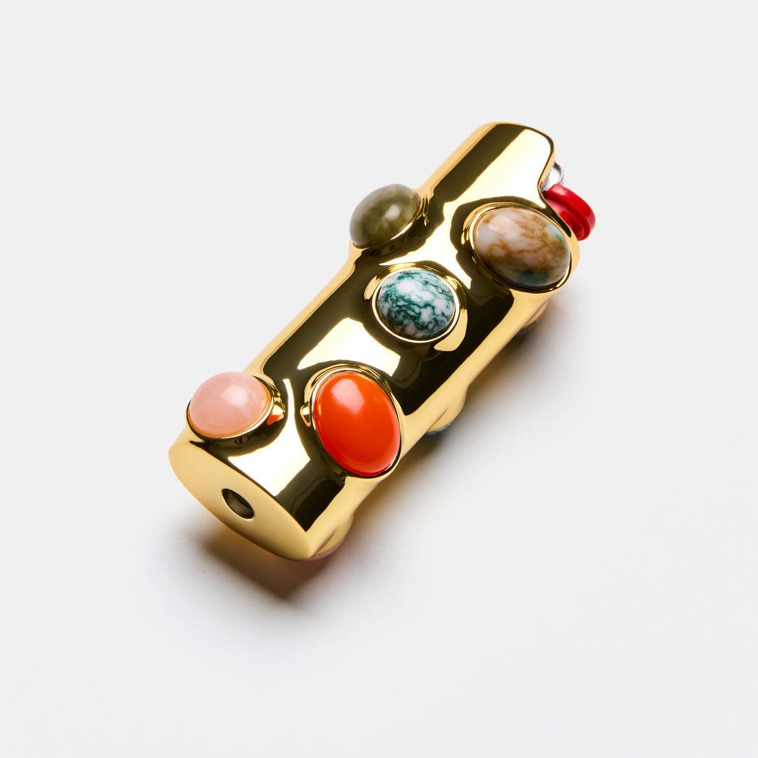 Stoned Lighter Case Carnelian