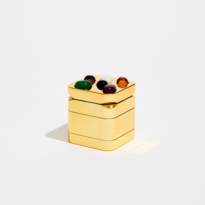 Gemstoned Grinder Gold