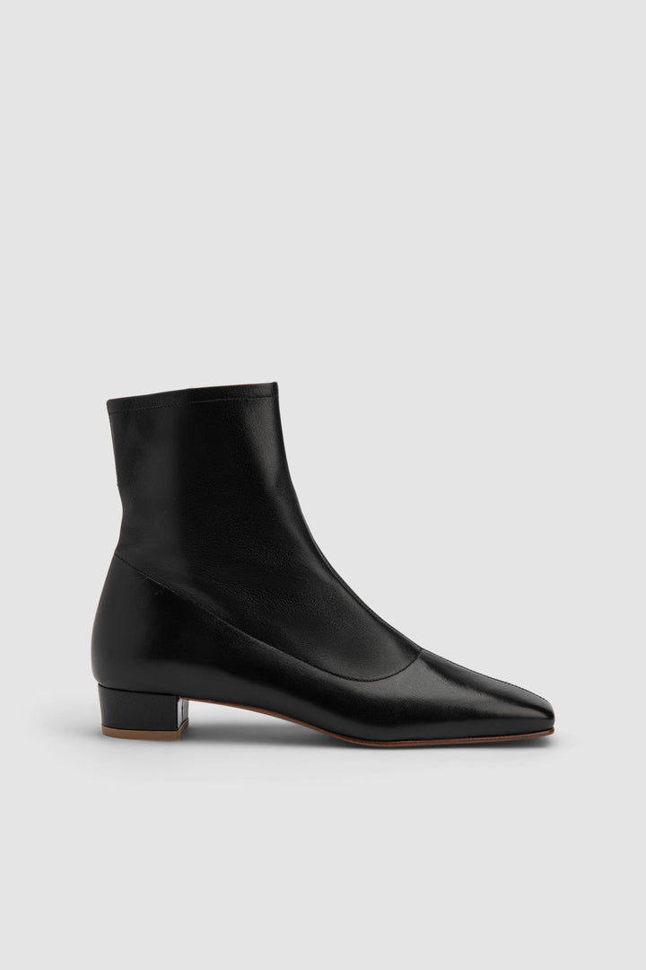 Este Leather Ankle Boot Black