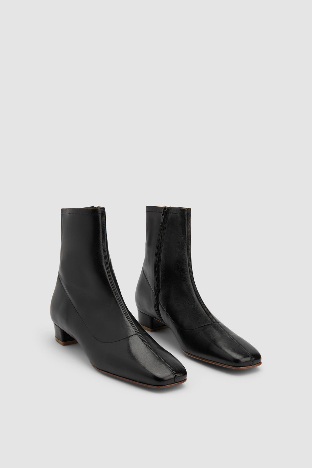 Este Leather Ankle Boot Black