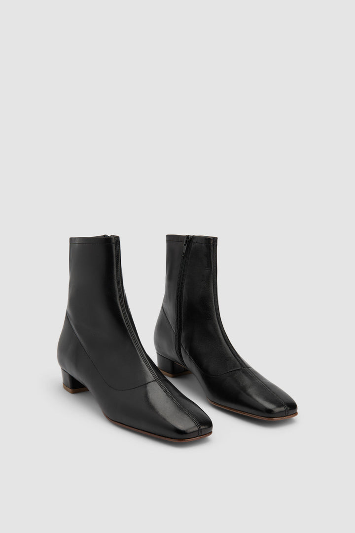 Este Leather Ankle Boot Black