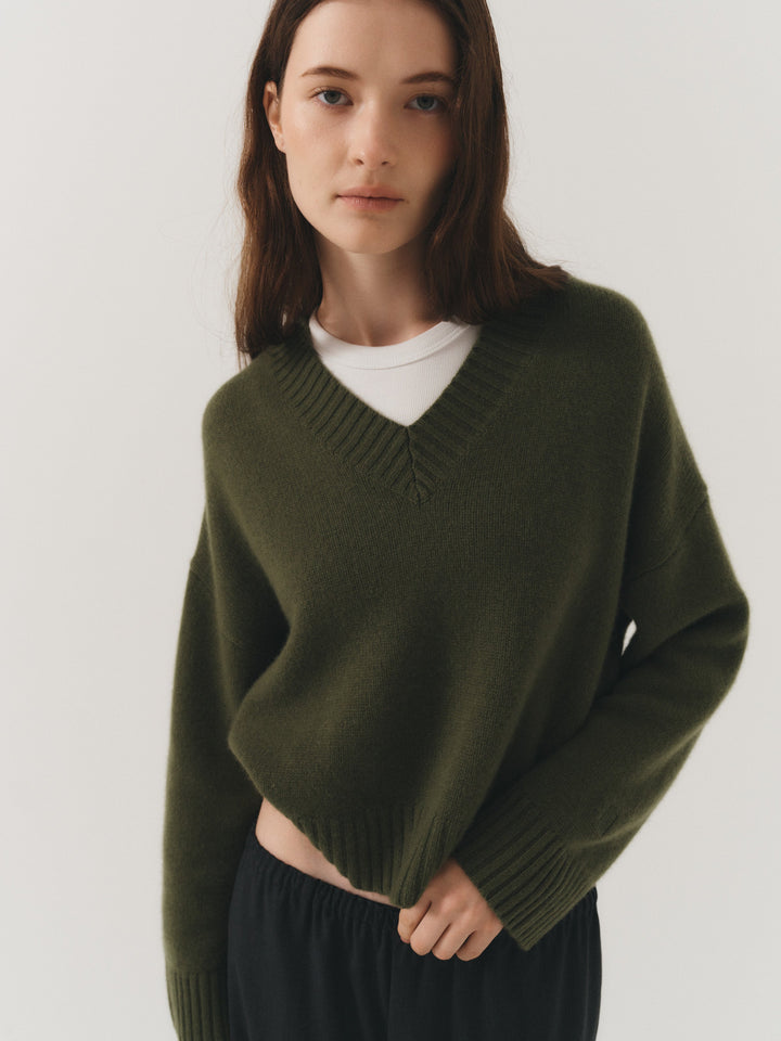 Filippa V-Neck Cashmere Sweater