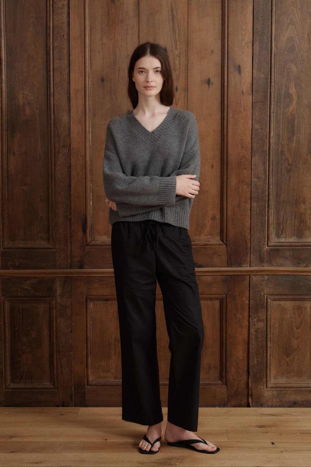 Filippa V-Neck Cashmere Sweater
