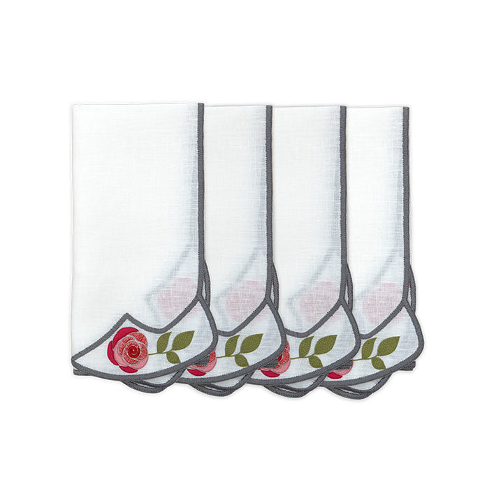 Heirloom Petals Napkins, Set of 4