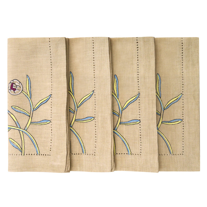 Floral Fresco Napkins, Set of 4